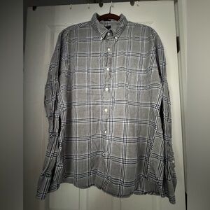 J. Crew Gray Casual Button Down Shirt-slim